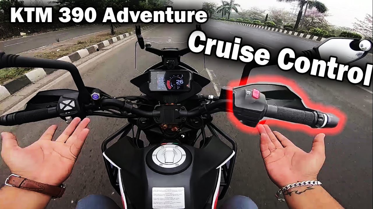 Cruise Control on KTM 390 Adventure | Easy Cruise | Throttle assist