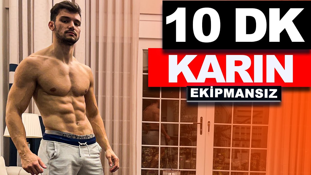 10 DK Efsane Karın Antrenmanı // Yeni Başlayanlar İçin! | velikaans