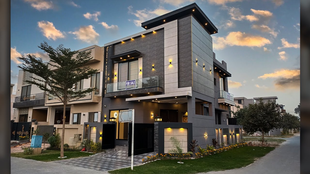 5 Marla Corner House Tour | Luxury House in DHA Lahore | Modern House Design | DHA phase 9 #corner
