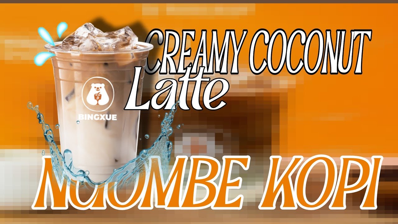 CREAMY COCONUT LATTE // Resep Terbaik Kopi Susu Keliling 12Rb an