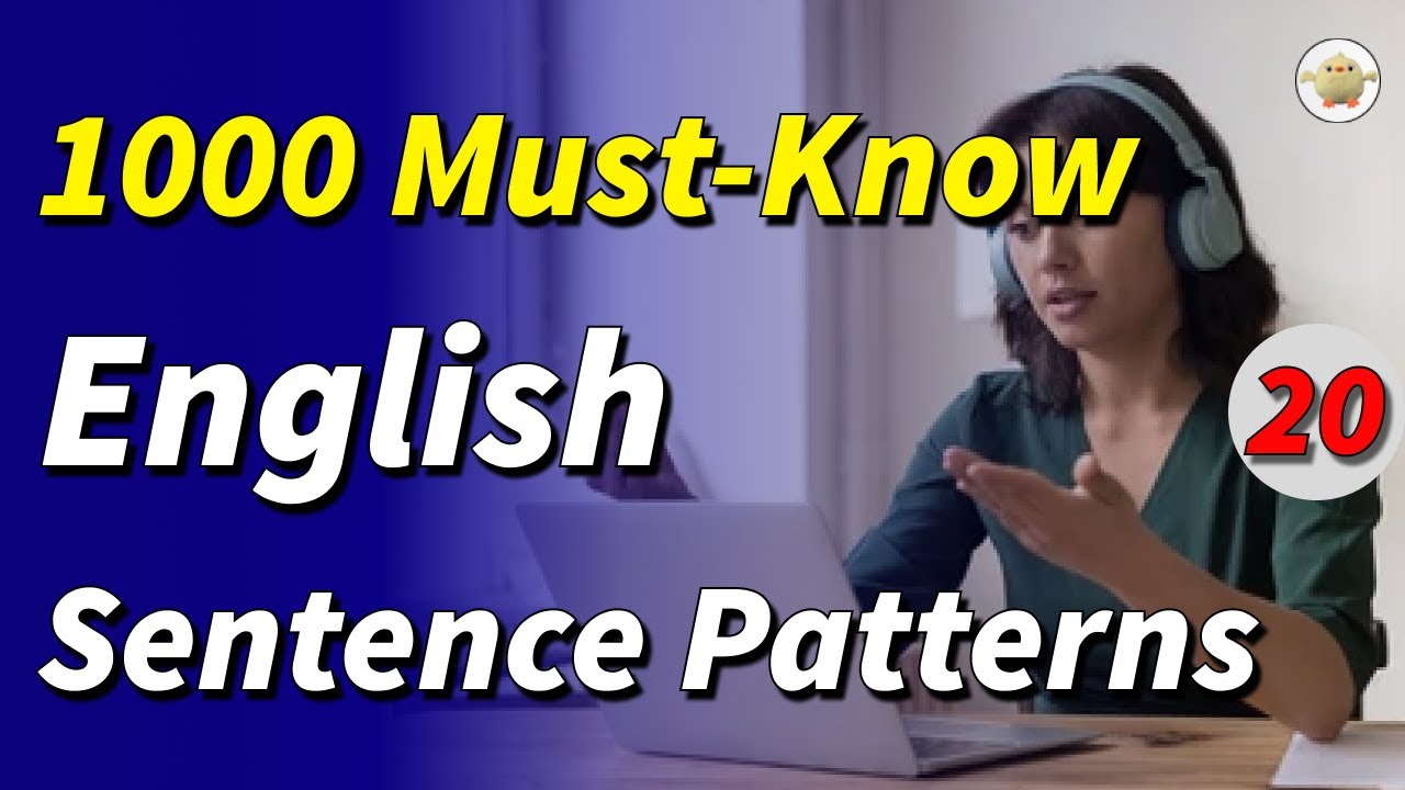 1000 English Universal Sentence Patterns, English listening and speaking exercises with imagines
