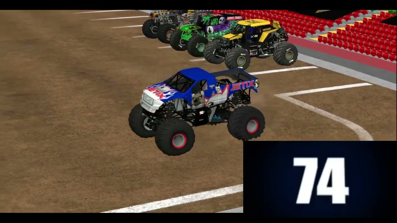 Rigs Of Rods Monster Jam 2025: Cardiff, WA (FULL SHOW) [Racing, Freestyle]