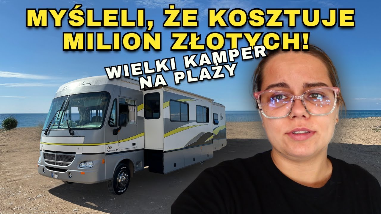 Daily vlog #9 | Amerykański kamper na plaży 🌅 Czy ODPALI po 2 tygodniach postoju?! 🚐🔥