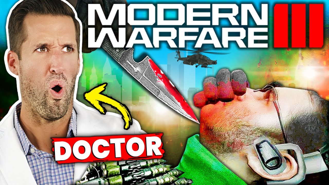 ВРАЧ смотрит завершающие ходы в Call of Duty: Modern Warfare 3 (COD MW3)