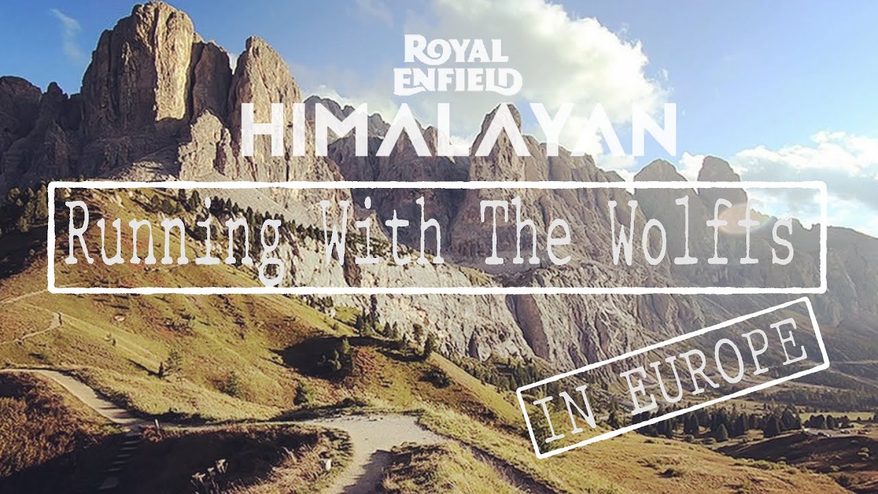 European tour part 1 - Dorset to Dolomites ROYAL ENFIELD HIMALAYAN camping with pillion