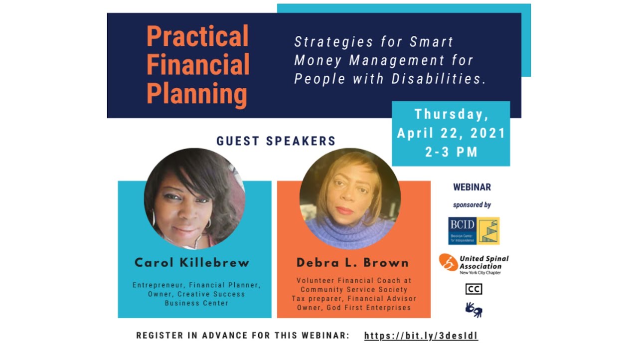 Practical Financial Planning for People with Disabilities