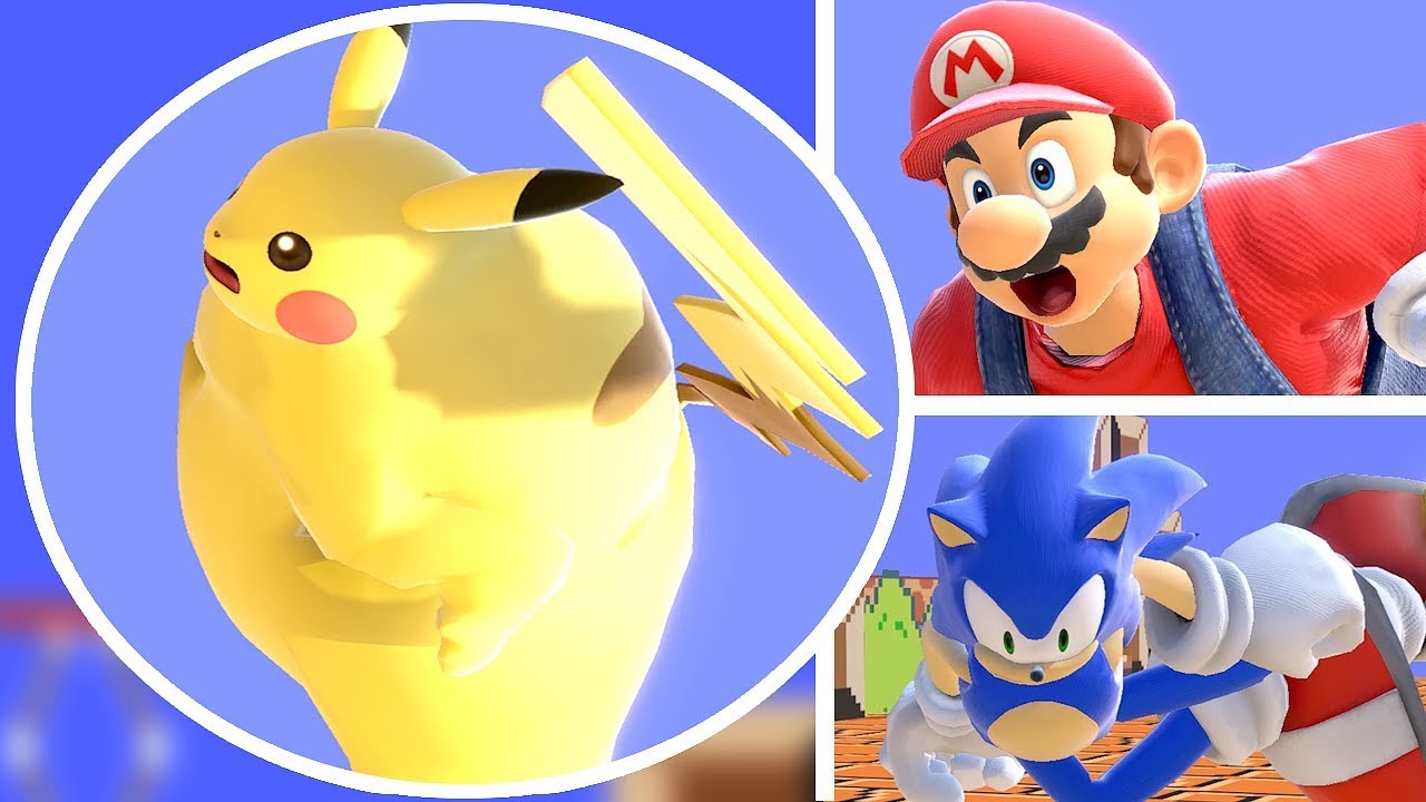 What If Every Smash Bros Character Became Big Chungus in Super Smash Bros Ultimate? Game Glitch