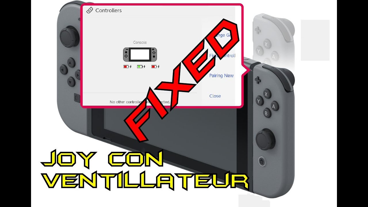 Switch problème de charge et surchauffe