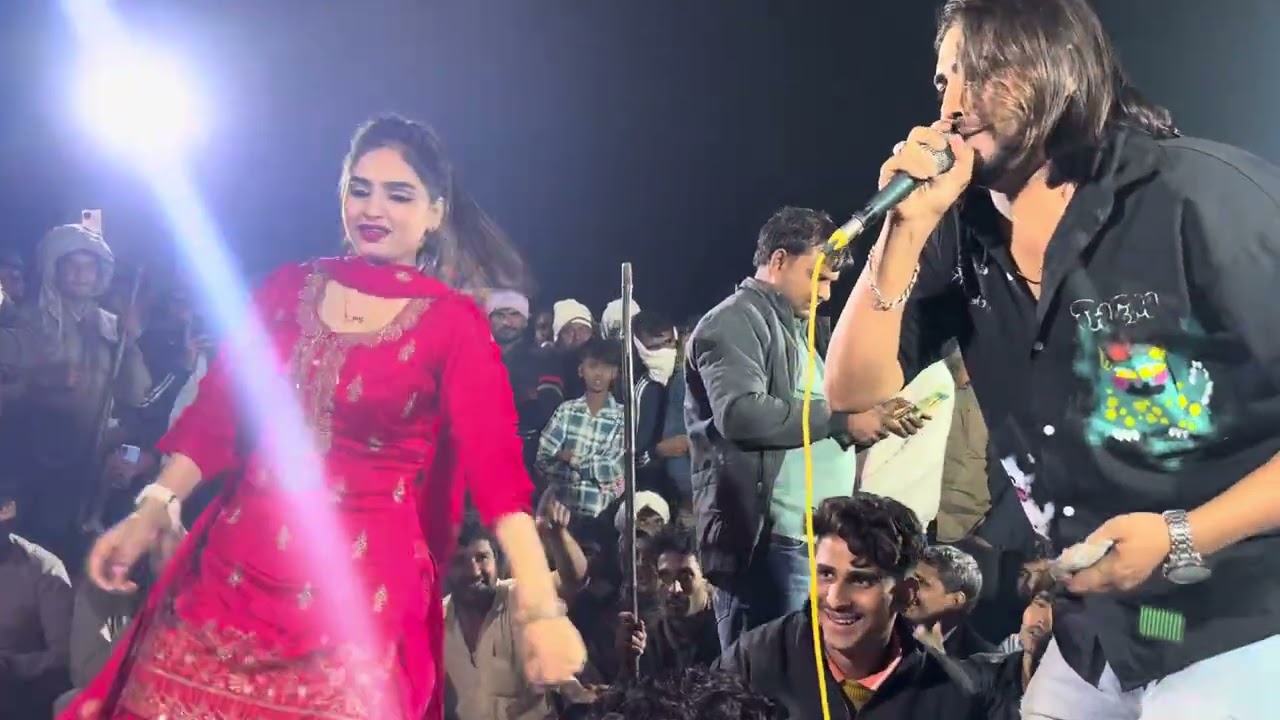 sohil singer chandoli dancer sanjana Chaudhary Mewati program #viral 