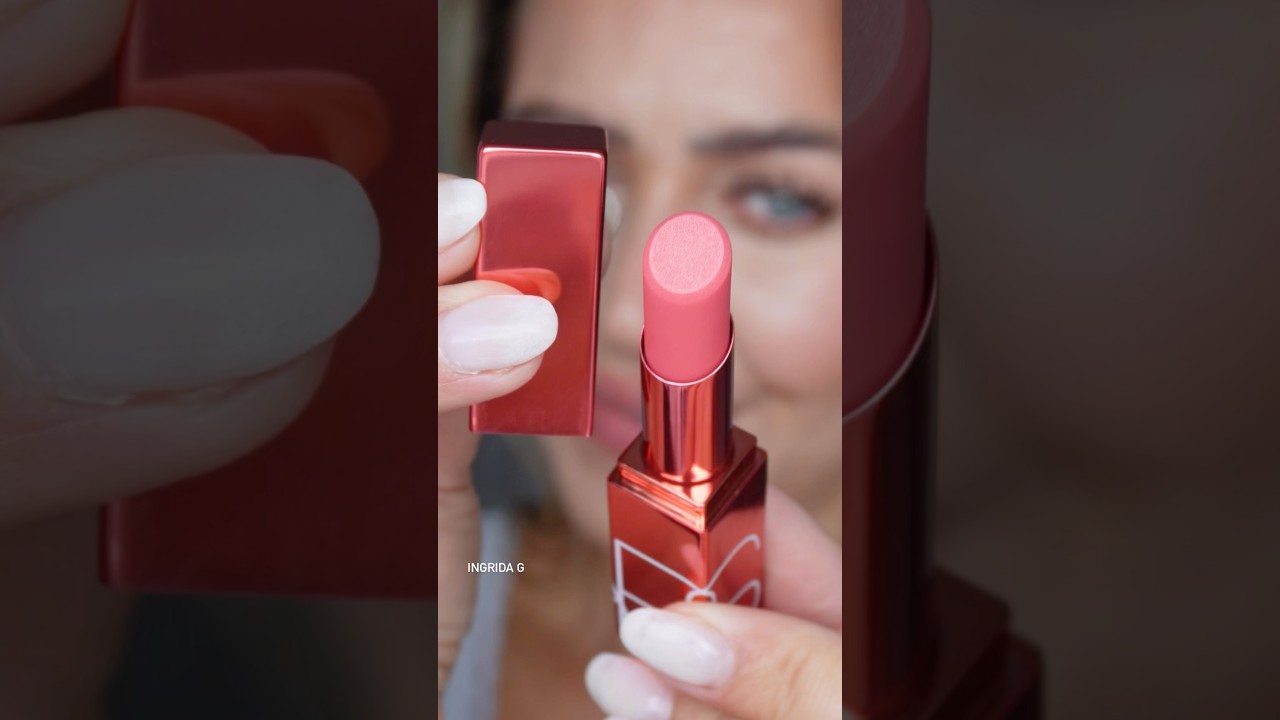 The way it looks on 👌✨🥰 #nars #afterglow #springonyoutube #lipbalm #lipgloss #lipoil #pinklip
