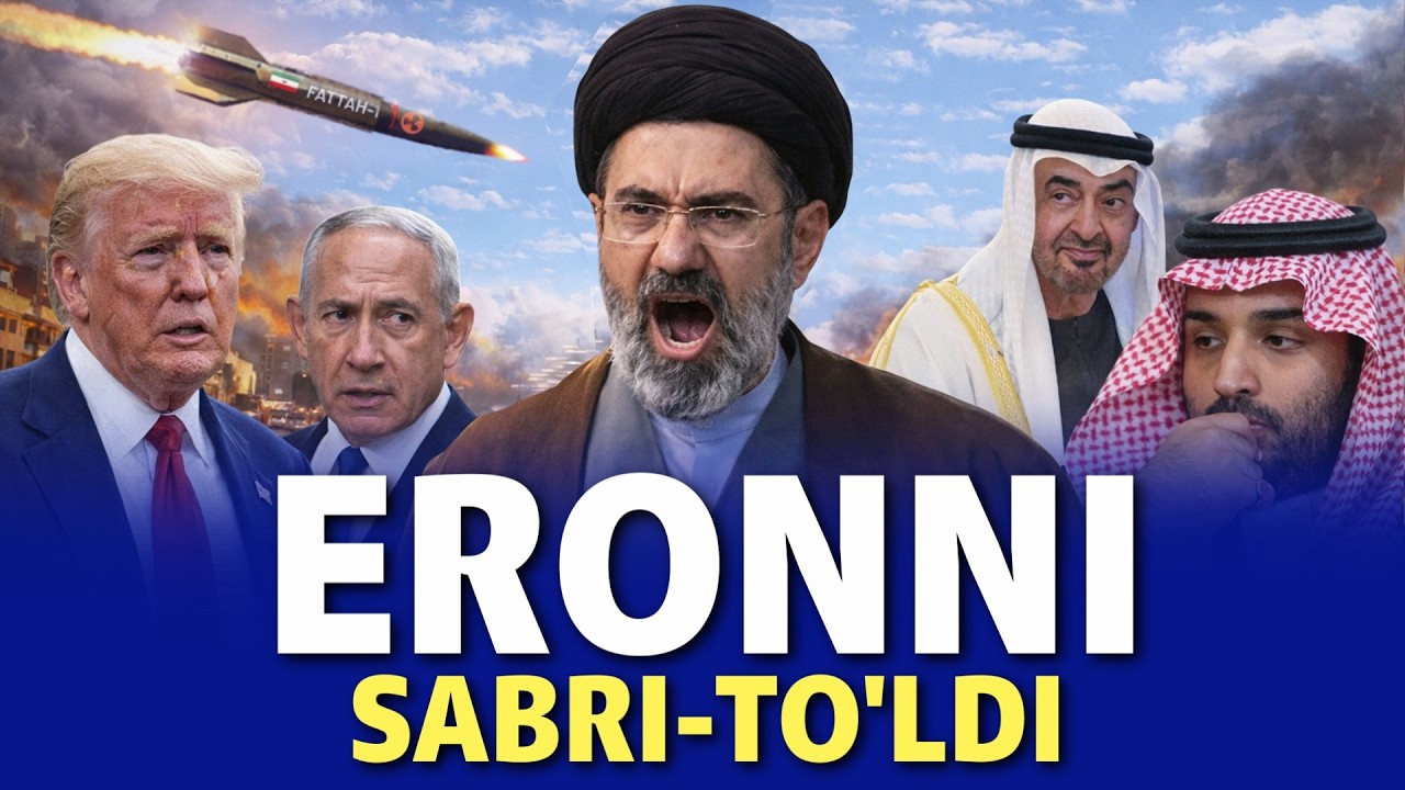 ERON NOROZI--BIR O'ZI AQSH VA ISROILNI PO'STAGINI QOQMOQDA