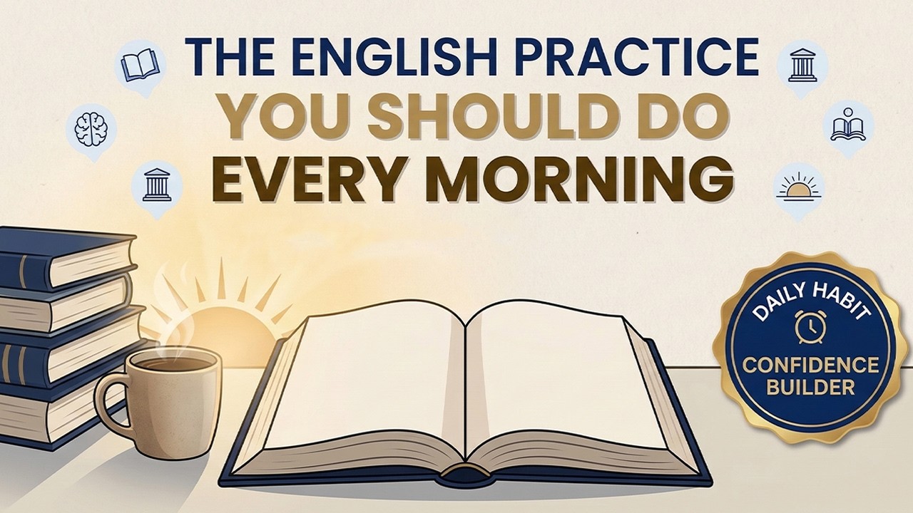 Do This Every Morning to Speak English Fluently | Powerful Morning Habit