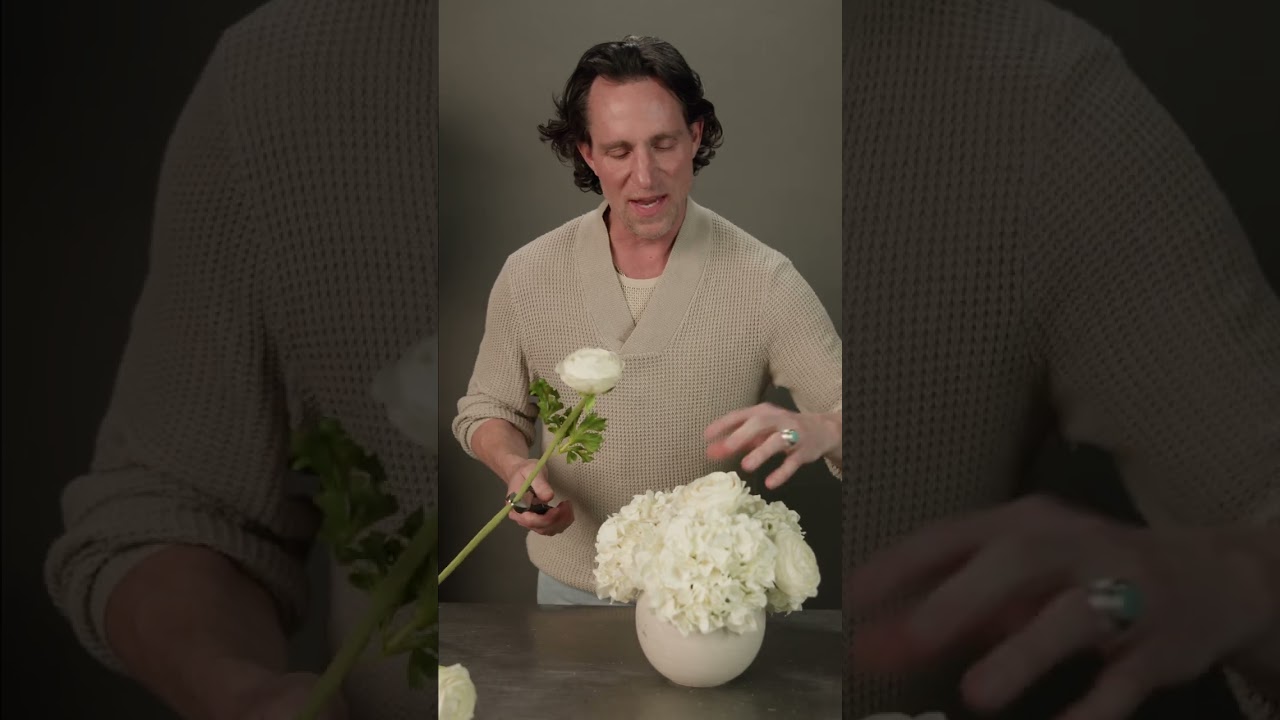 Jeff Leatham's Secret to Perfect Faux Flower Styling