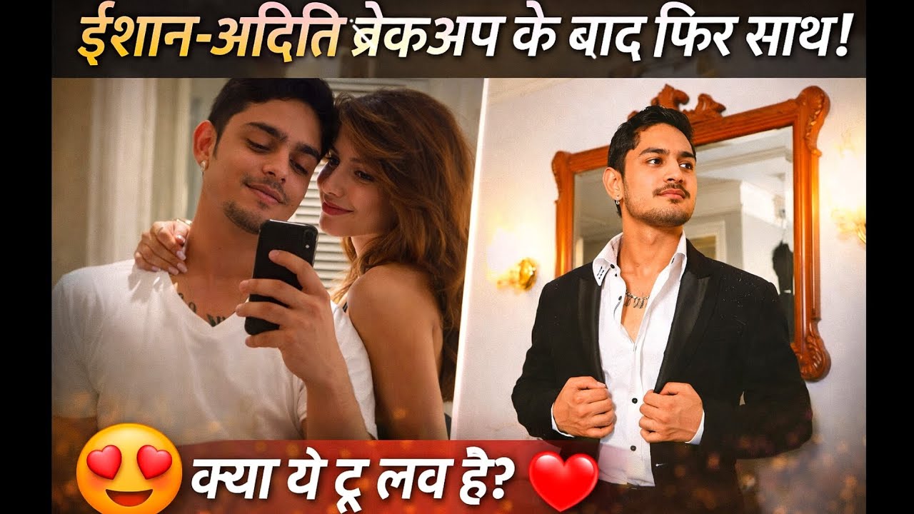 ईशान♥️अदिति ब्रेकअप के बाद फिर साथ! 😍 क्या ये ट्रू लव है? 