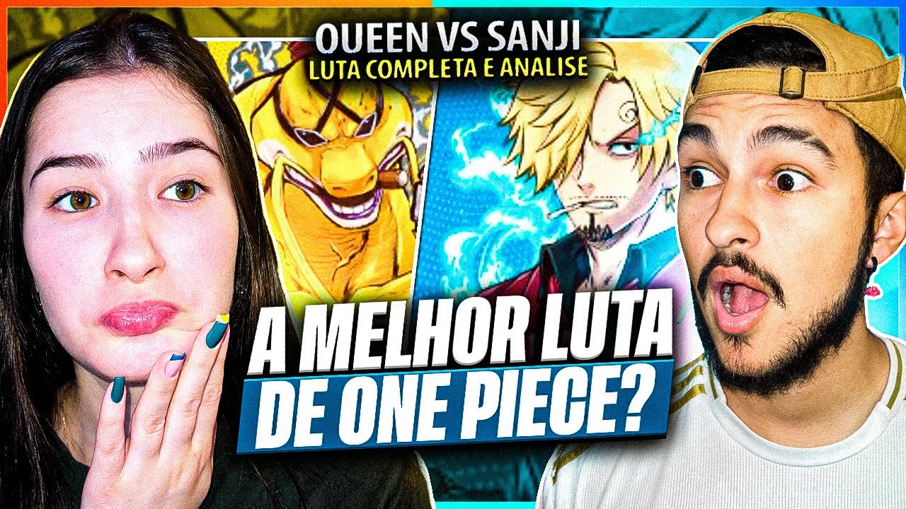 Apenas um react | Sanji vs Queen - Análise | Chapéus de Palha (One Piece) | React #142
