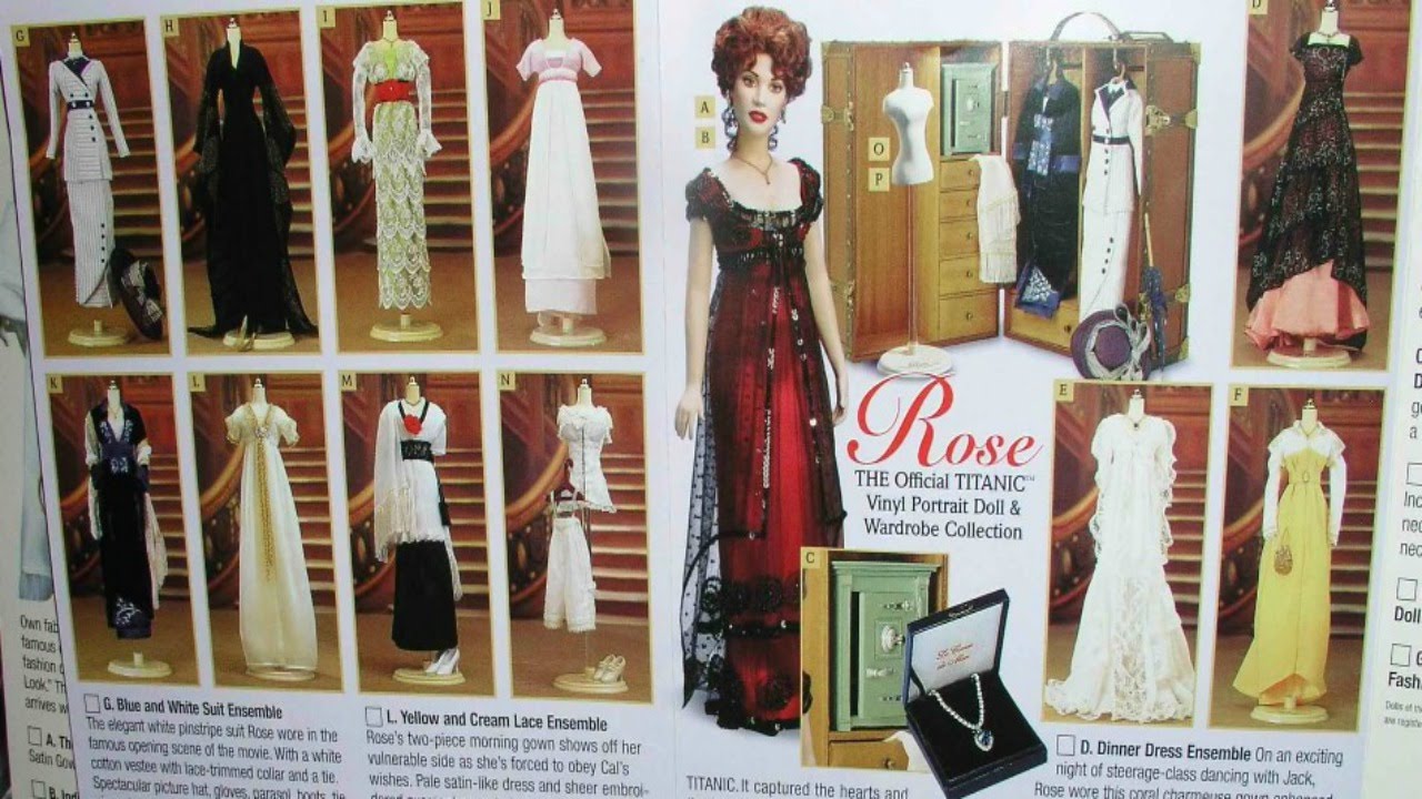 Titanic: Rose Doll [Franklin Mint Collection]