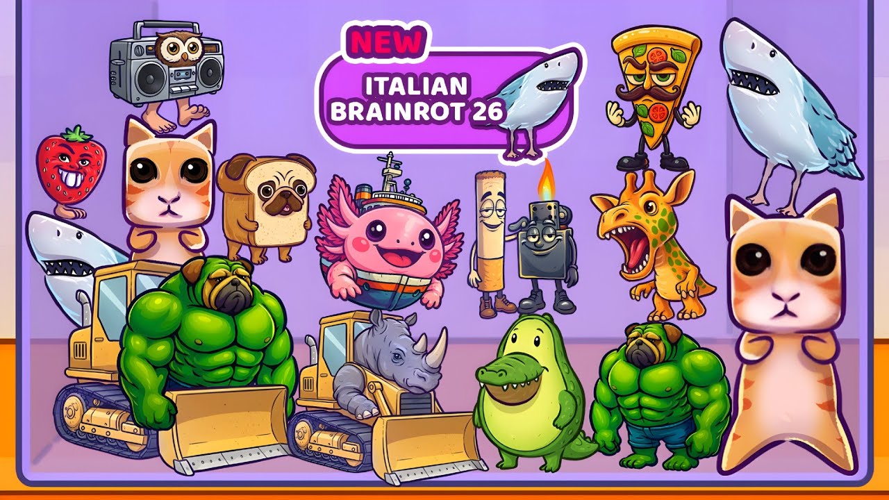 Merge Fellas Italian Brainrot 26 | NEW UPDATE &ndash; Max Level Gameplay