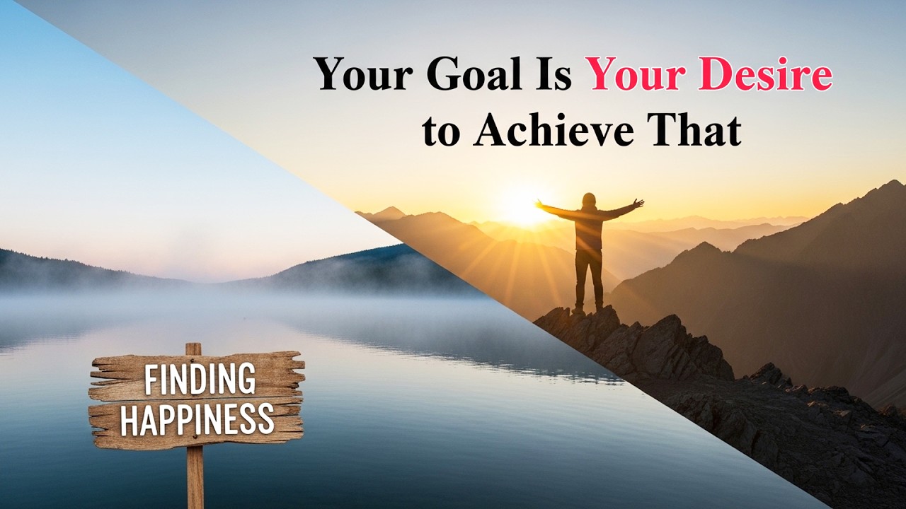 Your Goal Is Your Desire to Achieve That | FINDING HAPPINESS