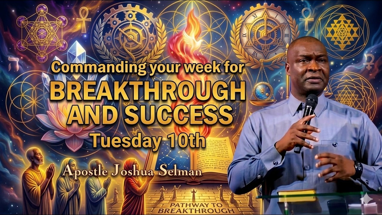 Powerful Prayer To Command Your Day For Victory || Apostle Joshua Selman