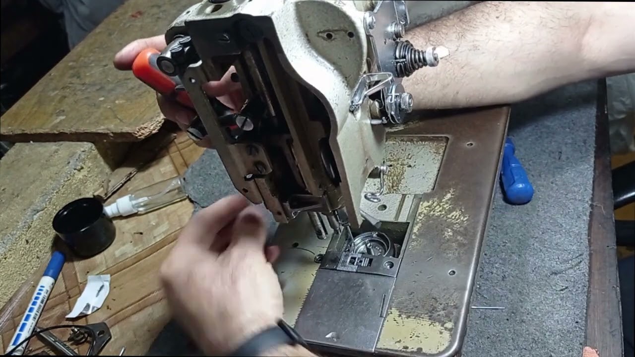 Pfaff 545 puesta a punto transporté y solucionamos varios problemas Clase