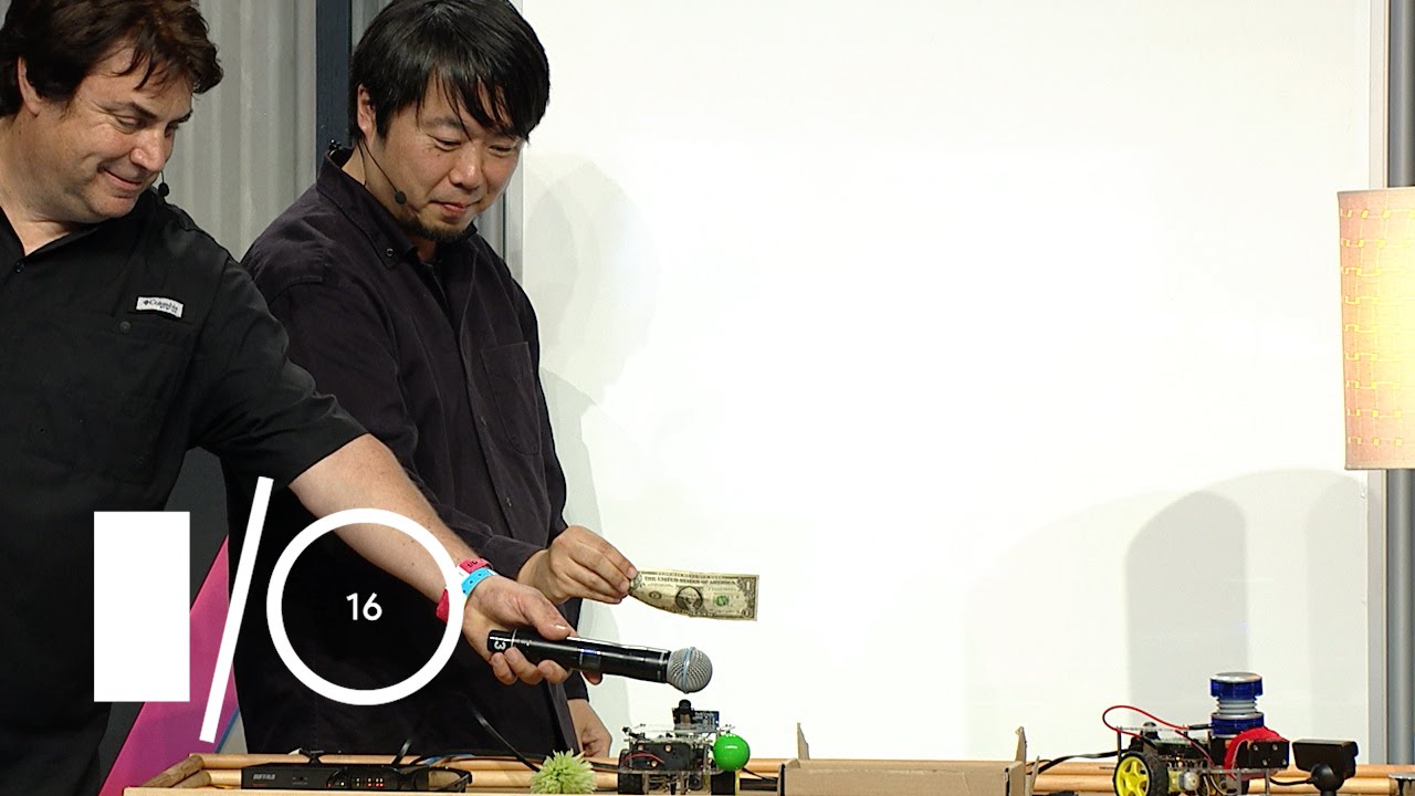 How to build a smart RasPi Bot with Cloud Vision and Speech API - Google I/O 2016