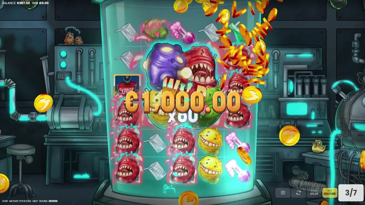 Mutant Potatoes (Octoplay) NEW SLOT by Octoplay 🎰 MUST SEE IT!!!