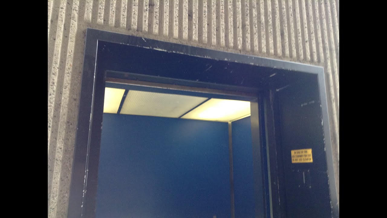 Piece Of CRAP Armor Capitol Hydraulic Elevator @ Briggs Hall Davis, CA