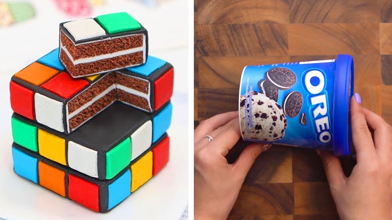 Rubik's Cakes Are Very Creative And Tasty | Most Amazing Oreo and KitKat Chocolate Cake Decorating