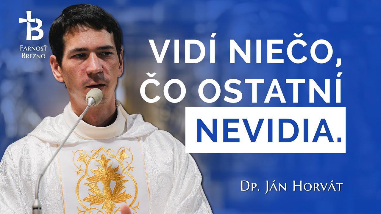 Vidí niečo, čo ostatní nevidia. │ o. Ján Horvát
