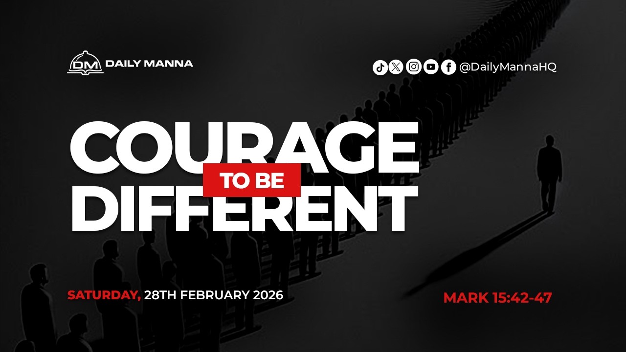 Courage to be Different