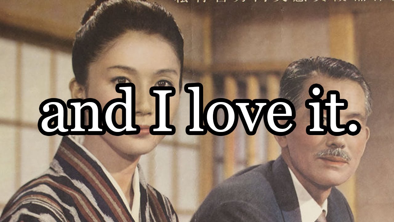 This is a sad movie | An Autumn Afternoon