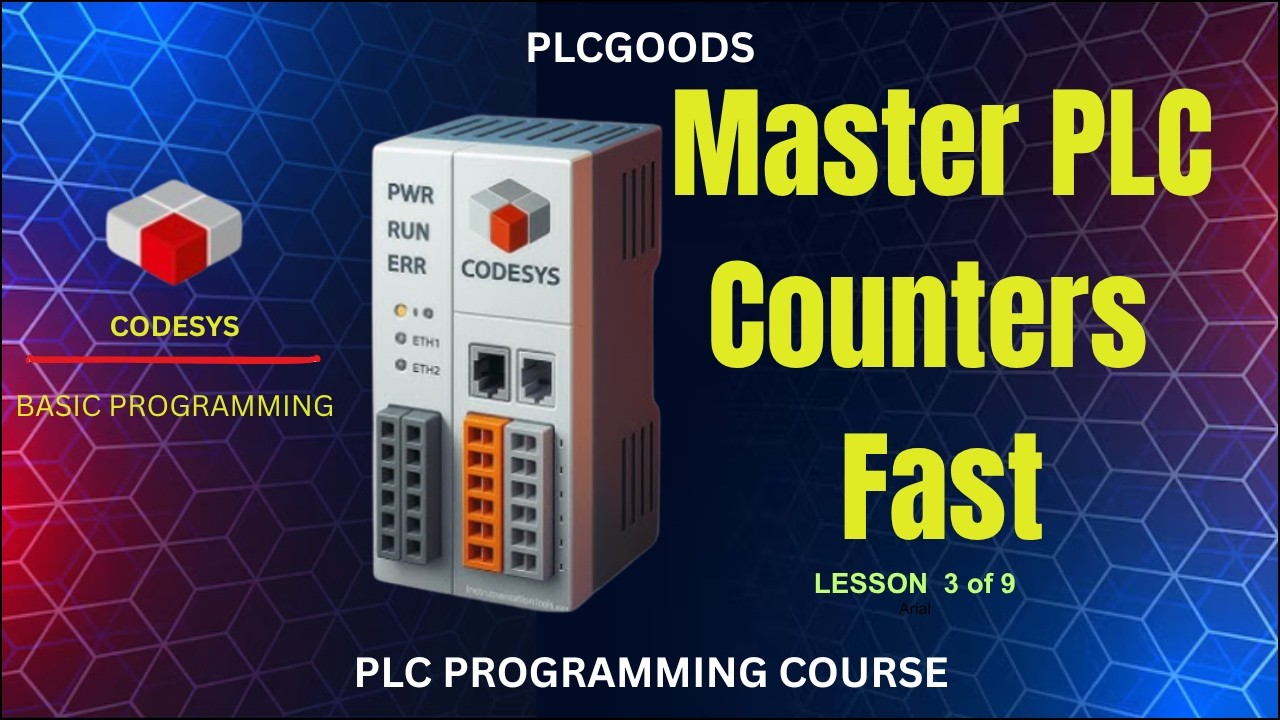 CODESYS Counters - CODESYS counters hands-on Examples Guide | Part3
