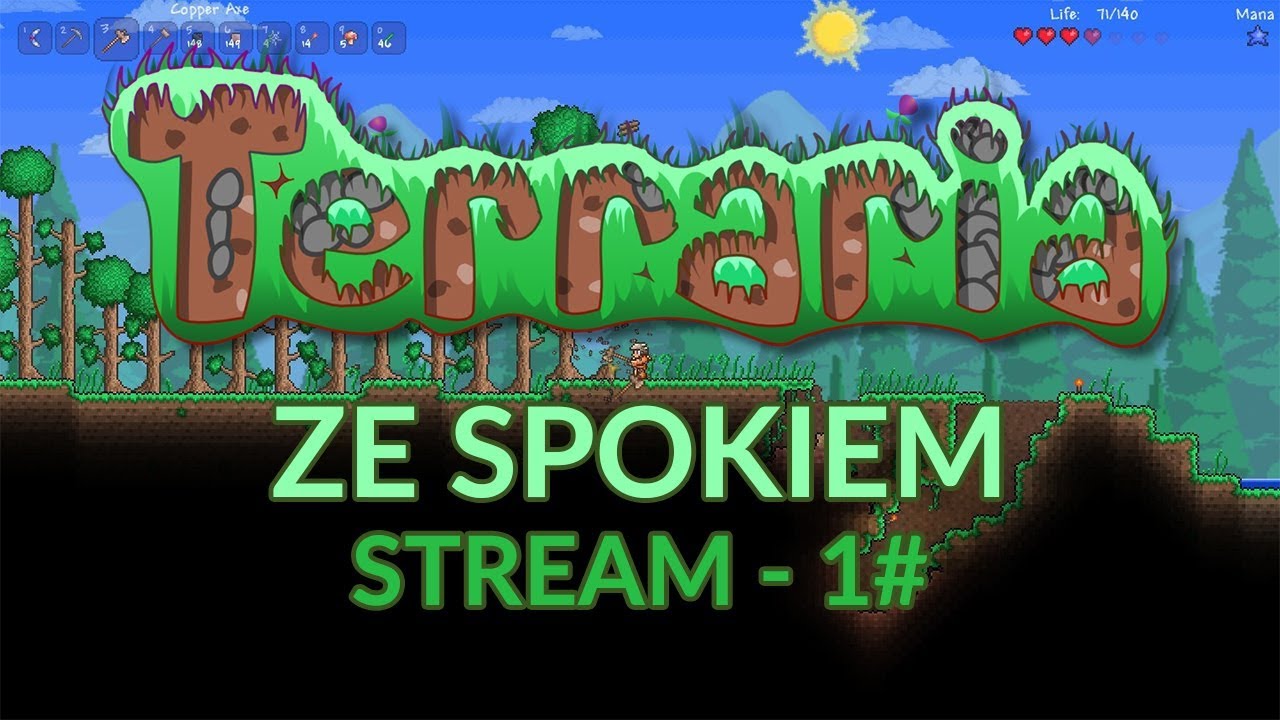 Terraria ze Spokiem - #1 - Uczeń i mistrz