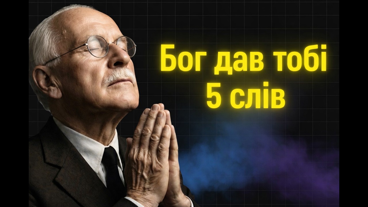 5 слів, які Бог дав вам, щоб притягувати все | Карл Юнг