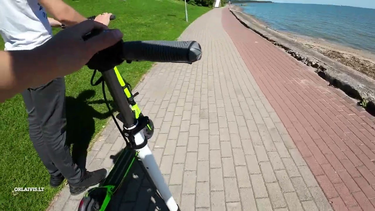 Nida 2023. Su E-twow paspirtukais ir Mini 3 dronu