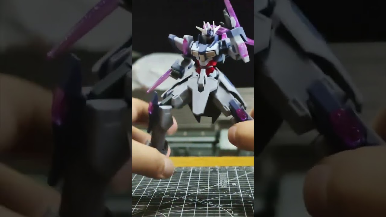 HGBF Denial Gundam #gundam #gunpla #gunplacustom #gunplabuilder #shorts #gundambuildfighters