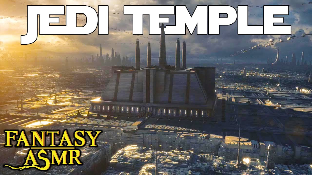 🏛  Ambience ASMR | Coruscant Jedi Temple 🏙 Spaceships, City-Sounds (🔫 Star Wars inspired ASMR 🔫)