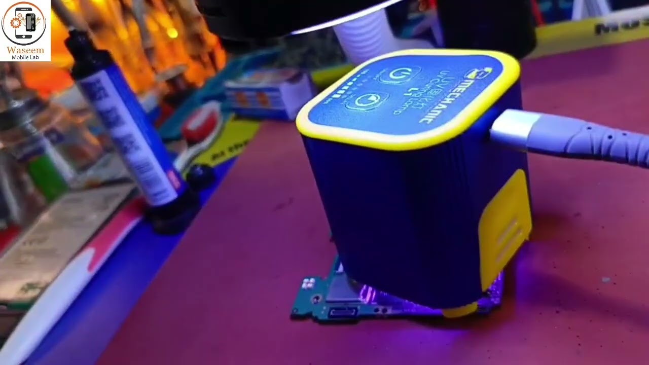 cpu reballing #mobileripering #ic Power ic Rebol & Cleaning+ easy trick for ic reballing