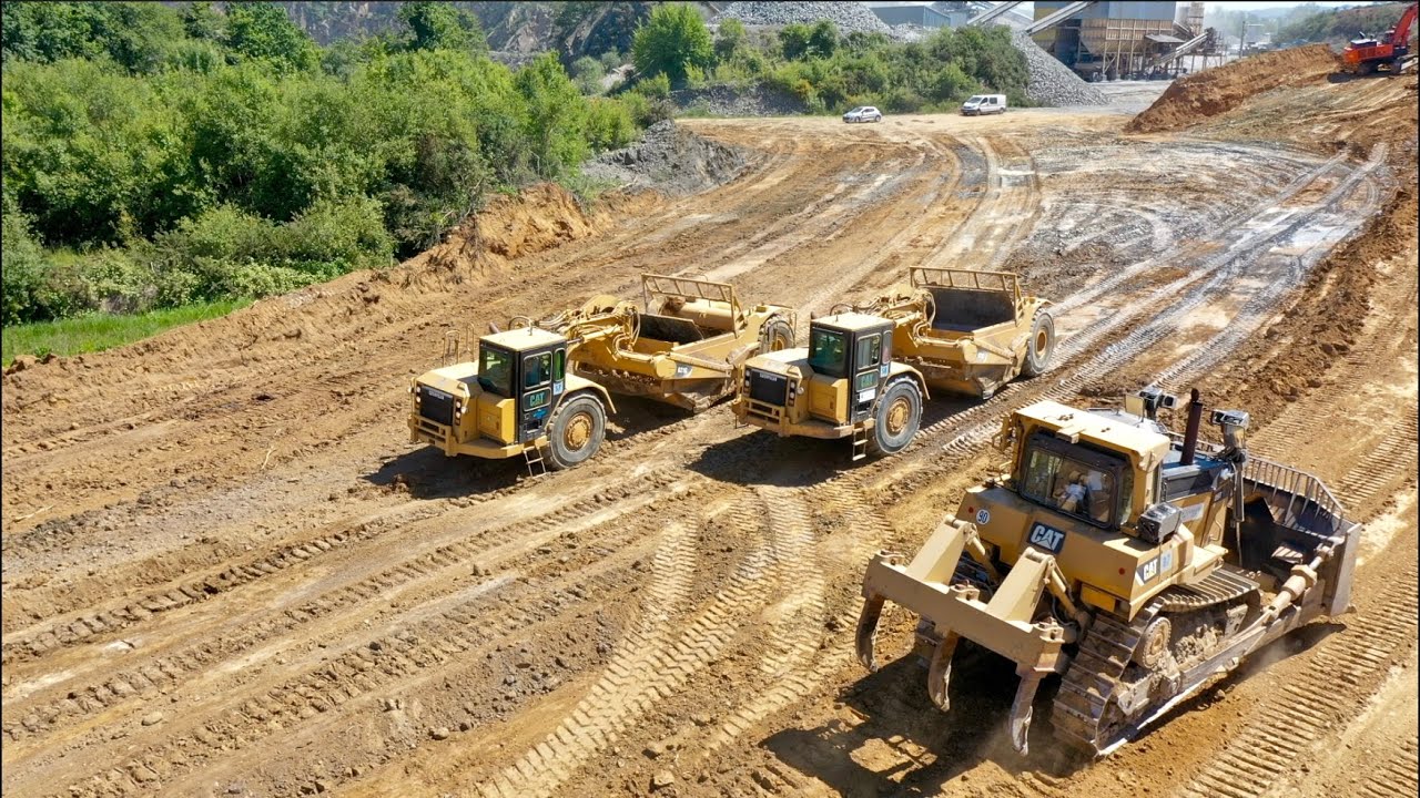 🇫🇷CATERPILLAR SCRAPER - LESSARD TP👷🏻&zwj;♂️⚠️