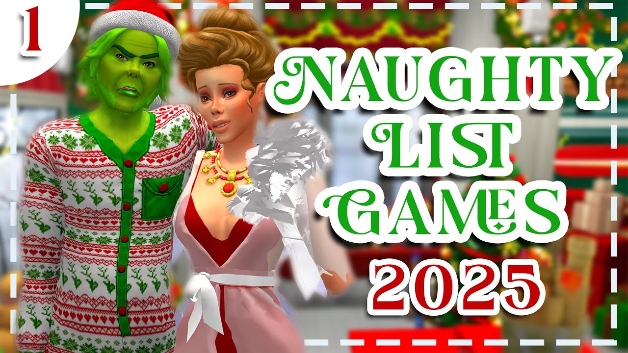 NEW MINI SERIES🎅🏽NAUGHTY LIST GAMES 2025🎅🏽#1 SIMSmas Day 6