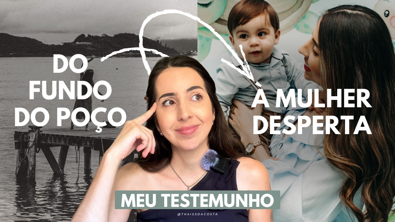Minha história vencendo a depressão e ansiedade.
