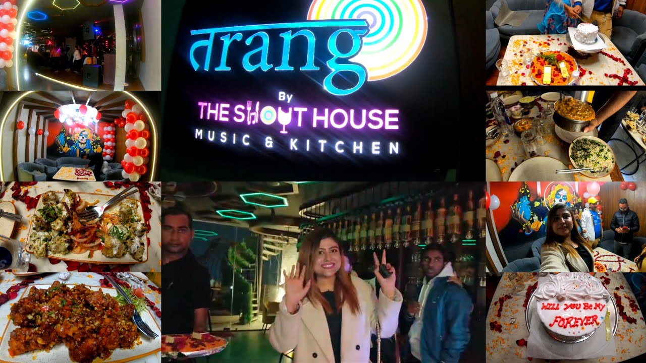 The Shout House music & kitchen 🫰🎉 || Best rooftop restaurant in JAMSHEDPUR || 😱