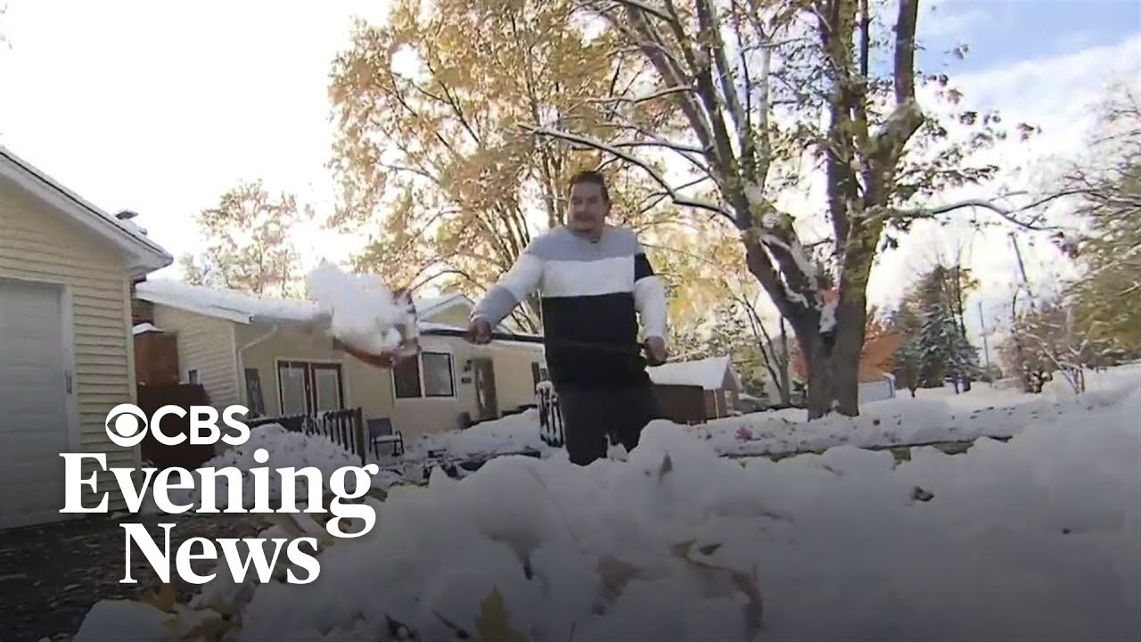 Parts of Midwest digging out after early winter snow storm