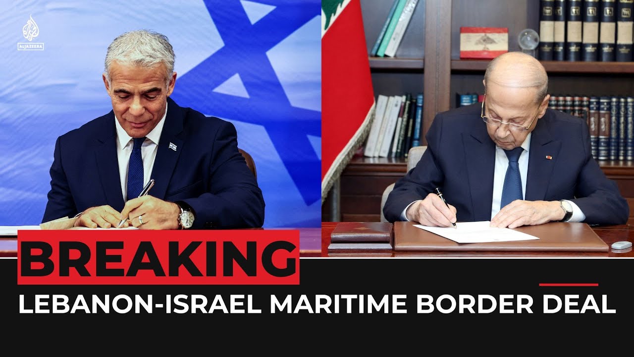 Lebanon, Israel finalise US-brokered maritime border deal