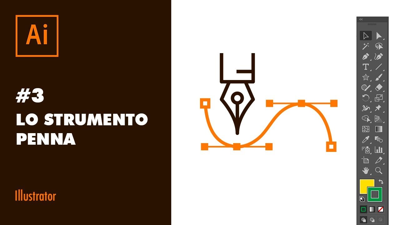 Tutorial #3 Adobe Illustrator - Lo Strumento Penna e i Tracciati