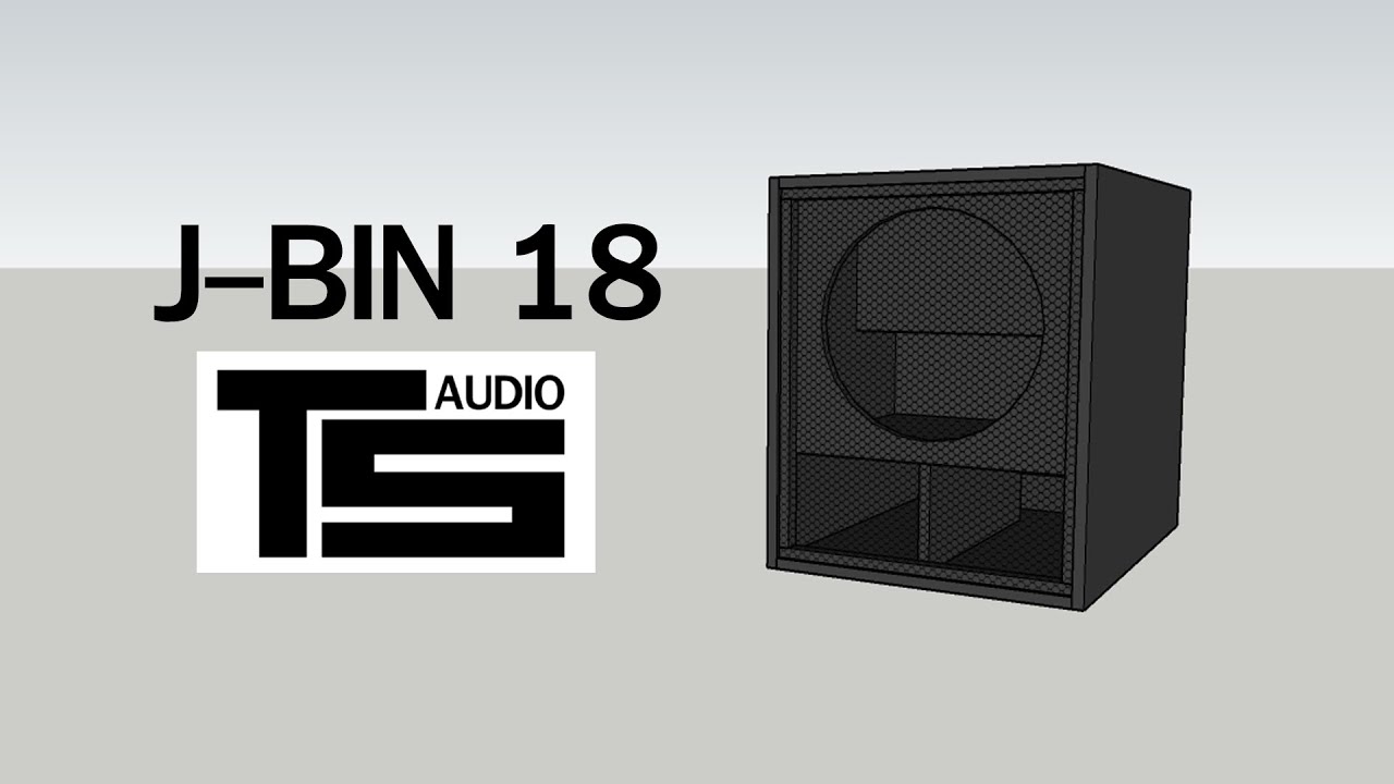 ตู้ลำโพง J-BIN ขนาด 18 นิ้ว