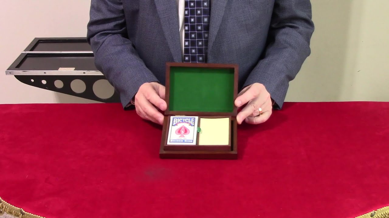Speed Demo of Pimpernel Card Box by Peter Scarlett Performed by Andy Martin