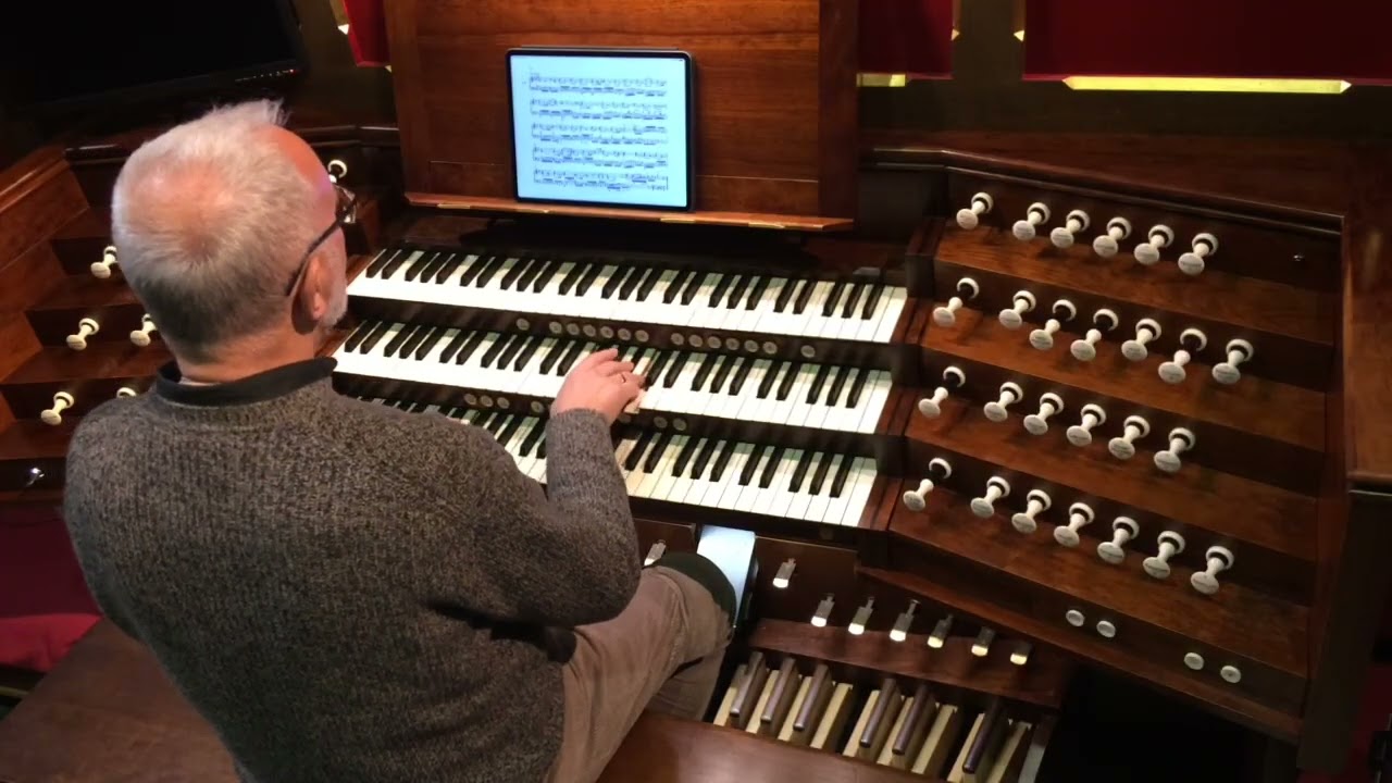 BACH Sei gegrüßet, Jesu gütig. David Saint Organist