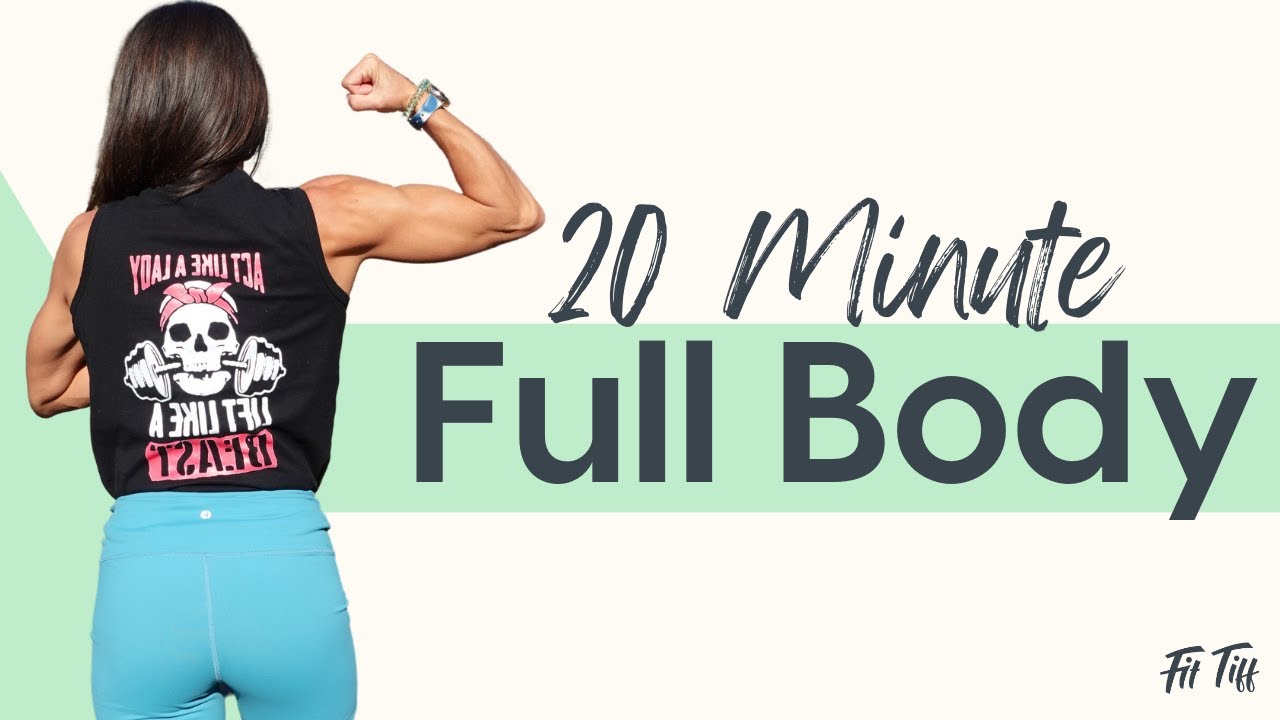 20-Minute Full Body Dumbbell Blast | Muscle Building and Calorie Burn