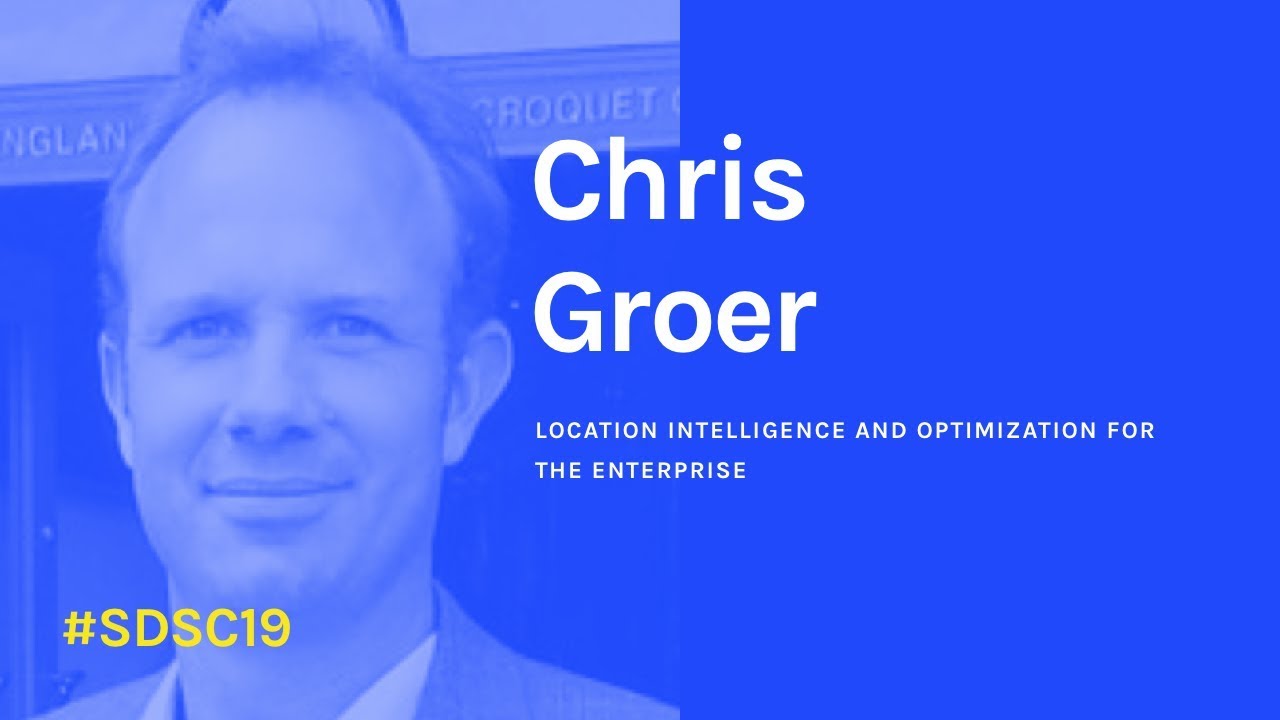Location Intelligence and Optimization for the Enterprise by Chris Groer